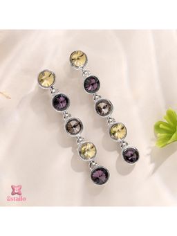 ESTAILO FASHION - Royal Spectrum Earrings Multi