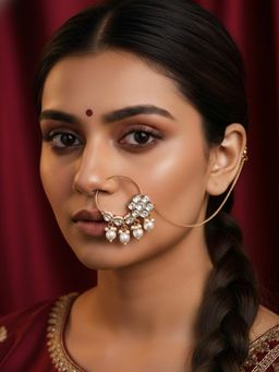 Adwitiya - Women Glamorous Nose ring