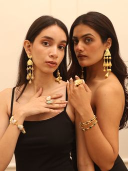 KKATHA ACCESSORIES - Amaya Drop Earrings