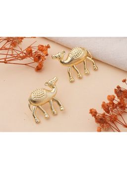 KKATHA ACCESSORIES - Brass Camel Studs