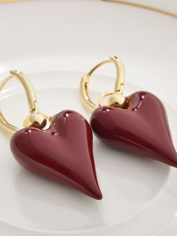KKATHA ACCESSORIES - Crimson Flame Earrings