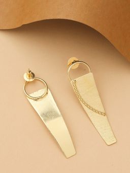 KKATHA ACCESSORIES - Golden Edge Earrings