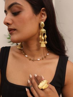 KKATHA ACCESSORIES - Sonar Drape Earrings