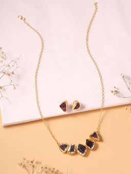 KKATHA ACCESSORIES - Midnight Aura Necklace Set