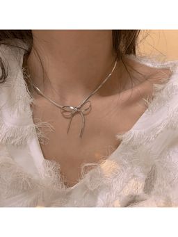 ESTAILO FASHION - Bow Statement Necklace