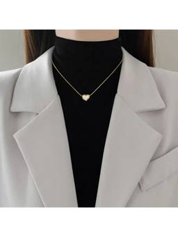 ESTAILO FASHION - Sweetheart Shine Necklace Gold
