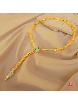 ESTAILO FASHION - Mesmerizing Ophidian Necklace Gold