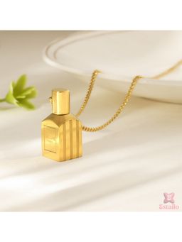 ESTAILO FASHION - Celine Paris Perfume Necklace Gold
