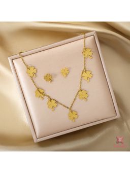 ESTAILO FASHION - Gleam Luck Necklace Gold