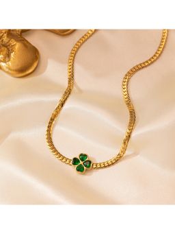 ESTAILO FASHION - Veridian Luck Green Necklace