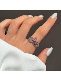 ESTAILO FASHION - Loves Royalty Rings Pink