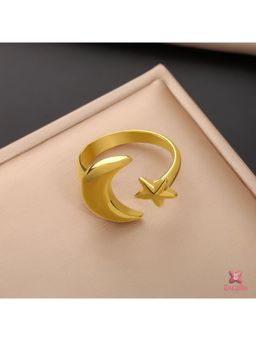 ESTAILO FASHION - Astro Charm Ring Gold