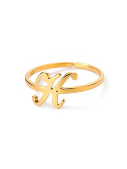 ESTAILO FASHION - K Halo Ring Gold
