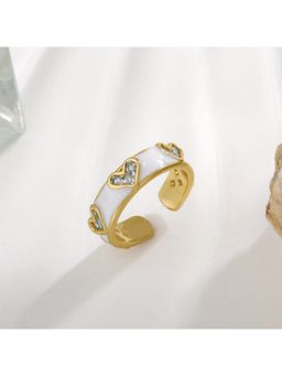 ESTAILO FASHION - Starlit Halo Wrape Ring Gold