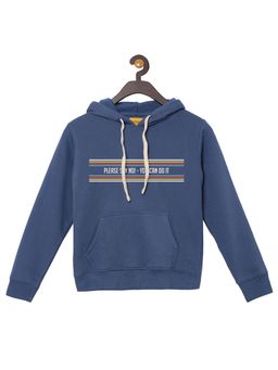 Instafab - Kids Printed Hooded Stylish Sweatshirt