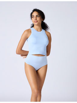 FEIER - Play Cropped Tank Top Blue