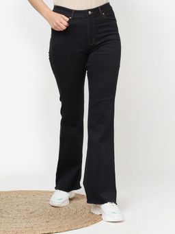 Lakshita - Black Flared Jeans for Women