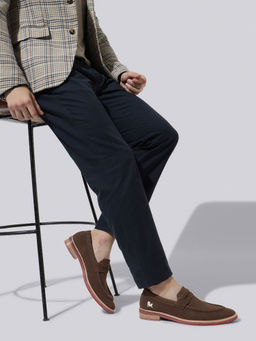 Neeman's - Block Heel Brown Loafers