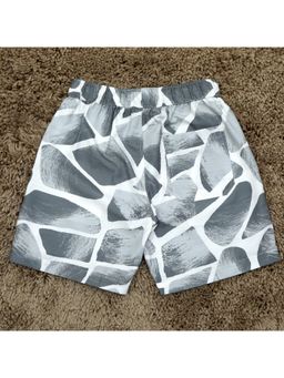 The Lion and the Fish - Zerafa Printed Grey Short