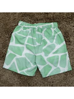 The Lion and the Fish - Zerafa Printed Pastel Green Short