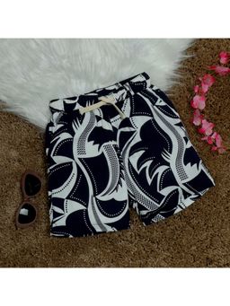 The Lion and the Fish - Boys Japanese Printed Short Dark Navy