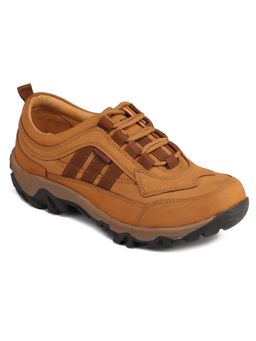 Red Chief - Tan Leather Casual Lace Up Shoes For Men