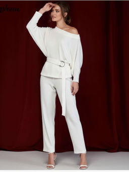 Trenbee - Kate Off White Co-Ord Set