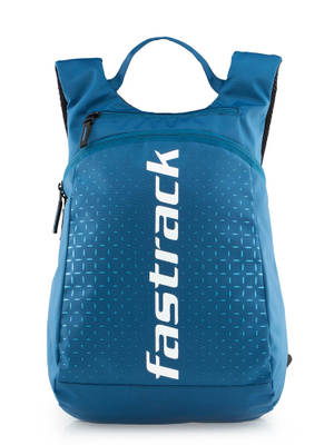 Blue. Track Backpack Buy Fastrack Blue Polyester Backpack Online