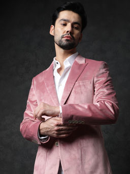 Rare Rabbit - Mazey Pink Blazer