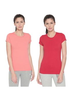 Bodycare - Bodyactive Pack Of 2 Women'S Tshirt - Multi-Color