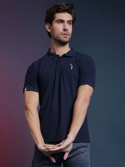 Campus Sutra - Men Solid Stylish Activewear & Sports T-shirts
