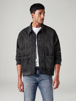 Levi's - Men's Solid Relaxed Fit Denim Jacket