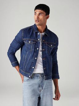 Levi's - Men's Solid Regular Fit Denim Jacket