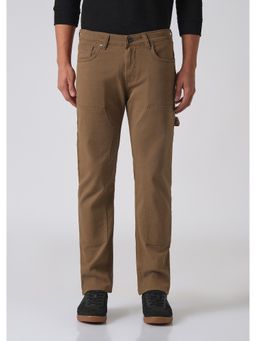 Banana Club - Brown Cargo Denim Jeans