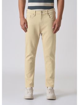 Banana Club - Cream Slim Fit Denim Jeans
