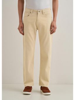 Banana Club - Light Beige Straight Fit Denim