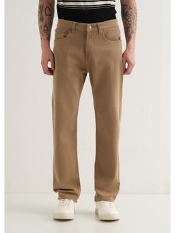 Banana Club - Copper Brown Straight Fit Denim