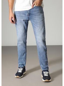 Banana Club - Faded Blue Straight Fit Jeans