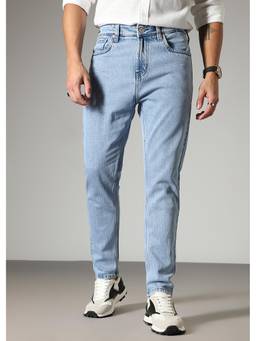 Banana Club - Mid Light Blue Straight Fit Denim