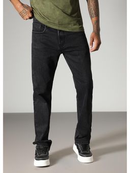 Banana Club - Grunge Black Straight Fit Denim
