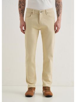 Banana Club - Cream Slim Fit Denim