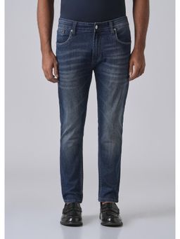 Banana Club - Blue Low Fade Slim Fit Jeans