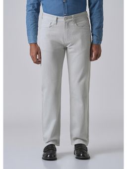 Banana Club - Light Grey Regular Fit Denim