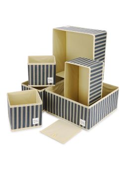 House of Quirk - Foldable Closet Dresser Drawer Organizers (Set Of 6)