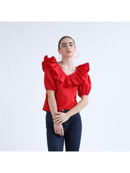 Ashico - Iris Top - Red