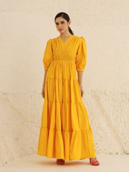 Ashico - Cecelia Dress - Yellow