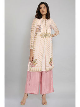 WISHFUL by W - Pink Floral Kurta