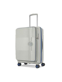 Skybags - Unisex Zephyre Expandable Grey Hard Luggage Trolley Bag