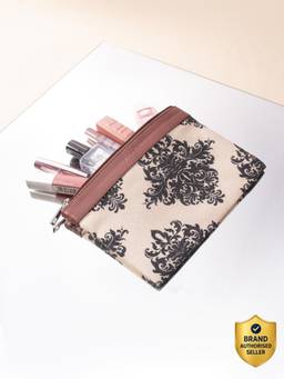 Zouk - Mughal Motif Vegan Leather Utility Pouch