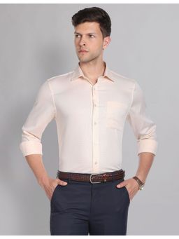 AD By Arvind - Solid Dobby Everlast Press Formal Shirt
